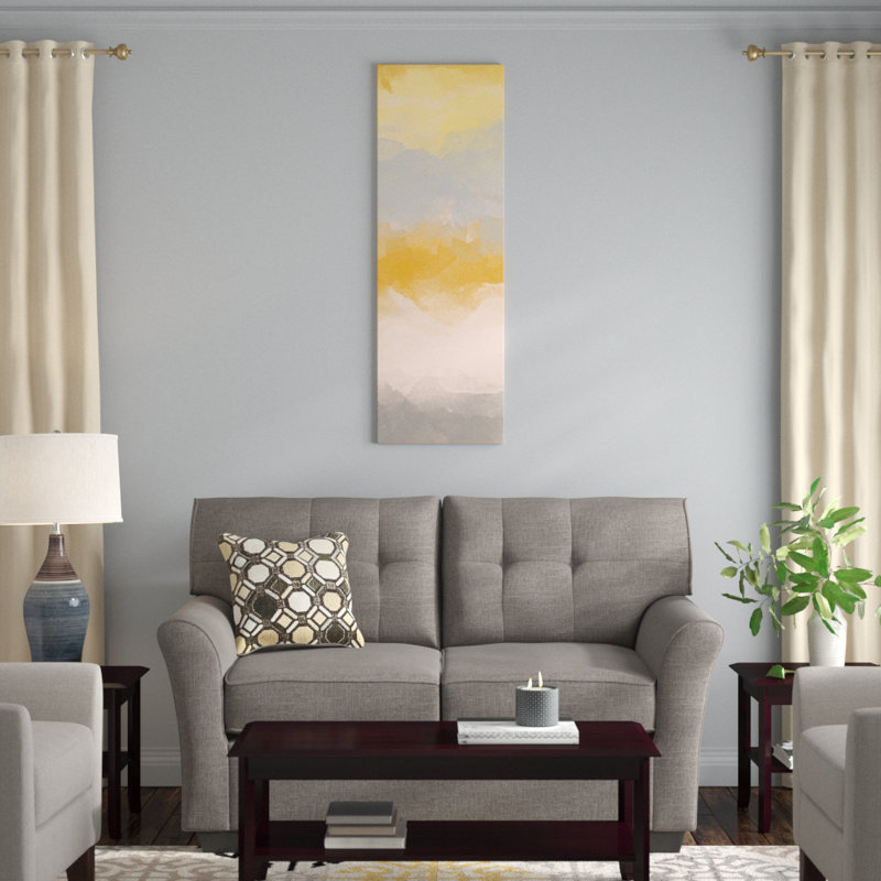 « color chute i », reproduction sur toile, Toile tendue, H 36 po x l 12 po x P 1,5 po