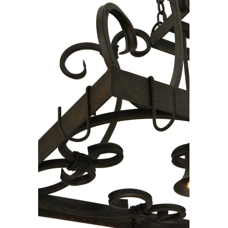 2 Light Pot Rack