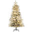 Arbre de Noël artificiel pin 6,5 pi pré-éclairé-30745474