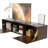 Led Floating Tv Stand,large Entertainment Stand For Tv Up To 80 Inch,tv Cabinet With Storage Shelves,sturdy Tv Console For Living Room, Bedroom-105552294