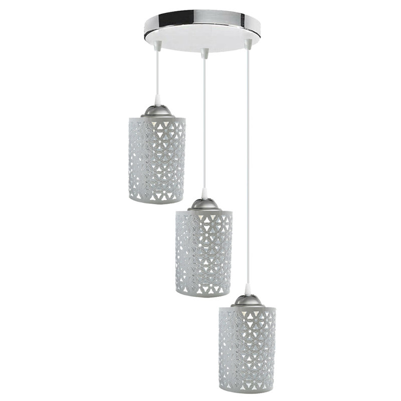 Cruel 3 - Light White Cluster Pendant