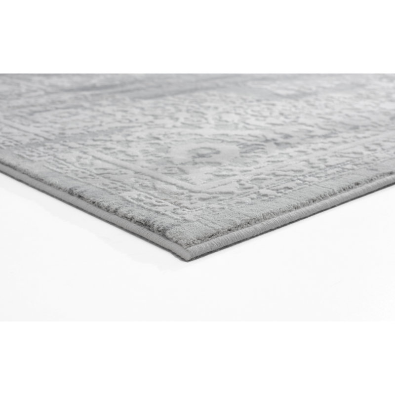 Tapis gris Bryker Woods, Rectangle 1 pi 11 po x 3 pi