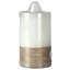 Fluted LED Wax Pillar, 3x6 Inch