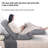 Reclining Floor Cahir Game Sofa Chair With 14 Adjustable Positions Chaise Lounge Chairs-770899709