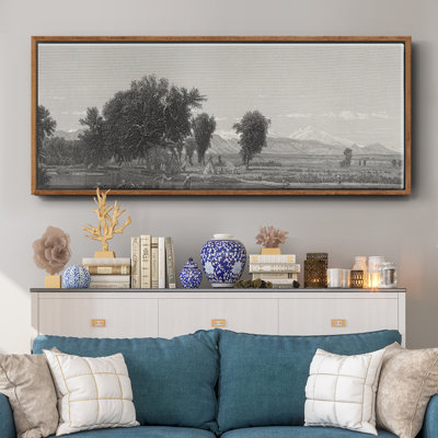The Rocky Mountains- Framed Canvas