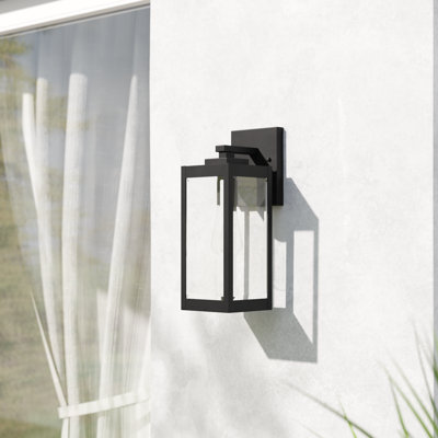 Ainsworth Earth Black Outdoor Wall Lantern