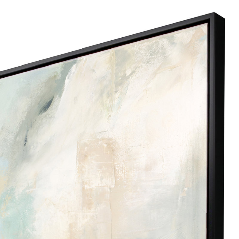 «Through It All», peinture sur toile à cadre flottant