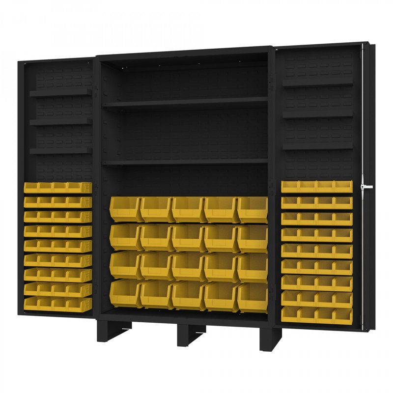 Bin and Shelf Cabinet
