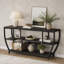 Console industrielle, canapé d'entrée 70,9 "avec tablettes-133663437