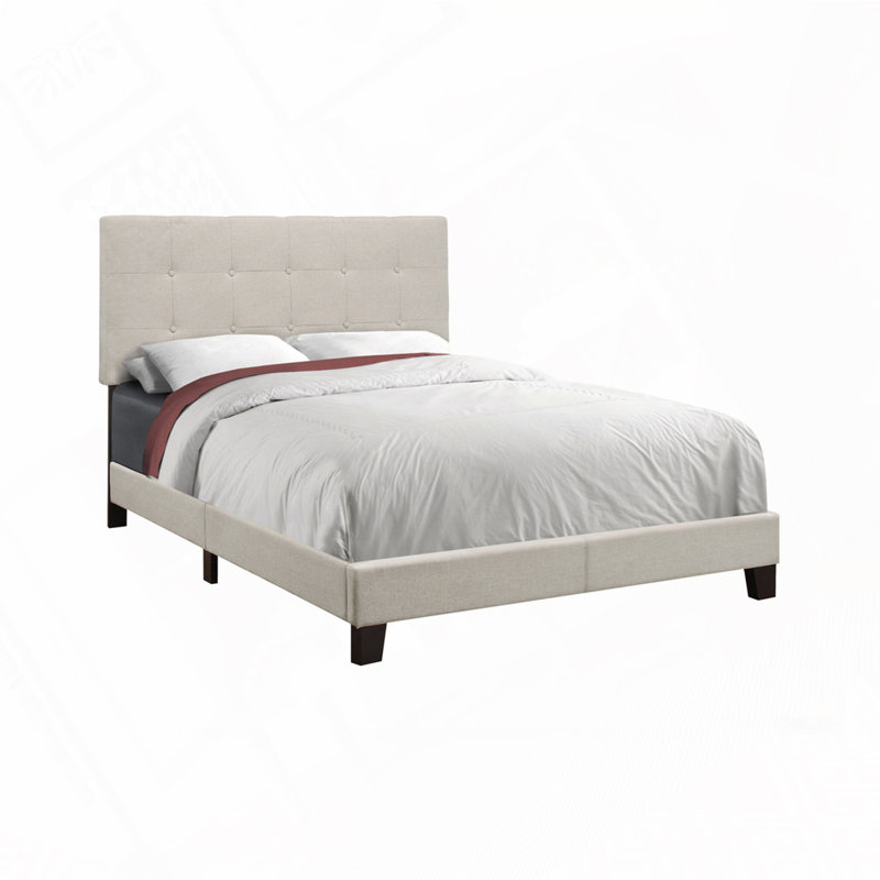 Lit plateforme tapissier