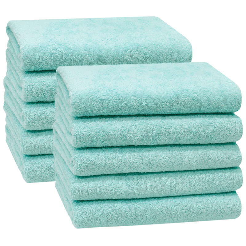 Midweight Hand Towel, Mint