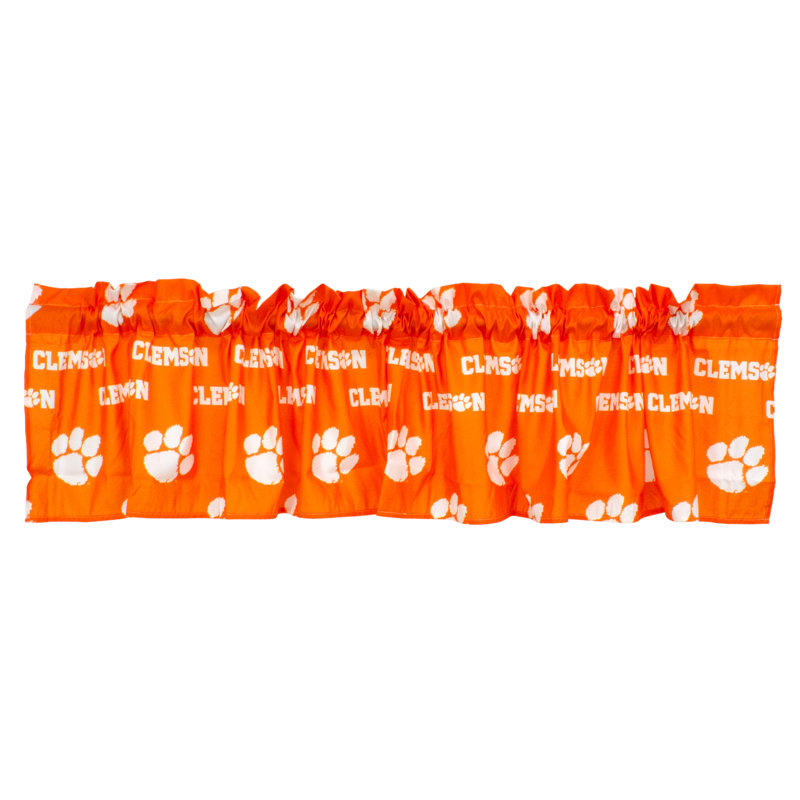 NCAA Tailored Window Valance