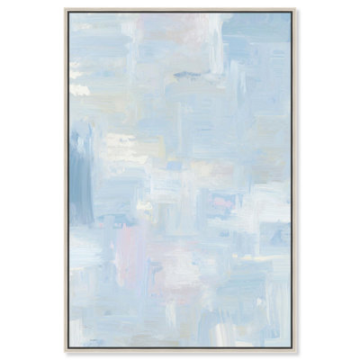 Aqua Dreamscape II Canvas Print Calming Blue Wall Art by Art Remedy