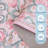 Area Rug 5x7, Floral Modern Washable Rugs, Non-Slip Low-Pile Soft Floor Carpet for Bedroom, Living Room, Dining Room, Pink-1102832045-1102832047