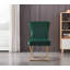 Yvelines Modern Velvet Dining Chairs - Ergonomic Velvet Upholstered Back with Stainless Steel Frame - Side Chair for Kitchen Living Room Dining Room-699648835-710523946