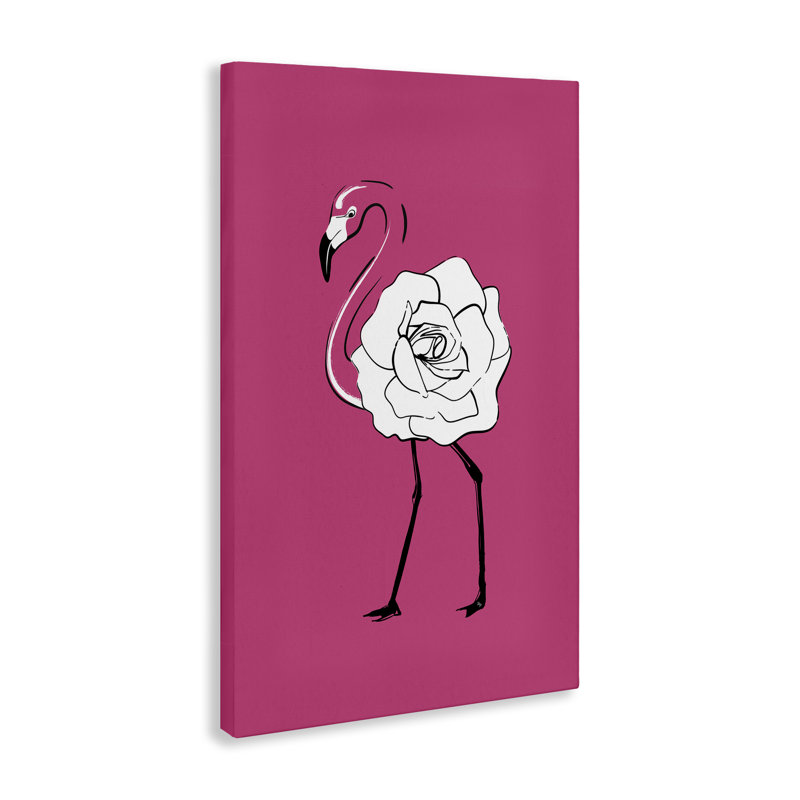 «Rose Blossom Flamingo» par Martina Pavlova, H 30 po x l 20 po