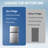 Mini Fridge with Freezer, 3.6 Cu. Ft. Adjustable Thermostat Compact Fridge with Freezer, Office Mini Refrigerator with Freezers, Small Size Dorm Fridges for Apartment, Dorm, Kitchen, Office, Silver-124624917