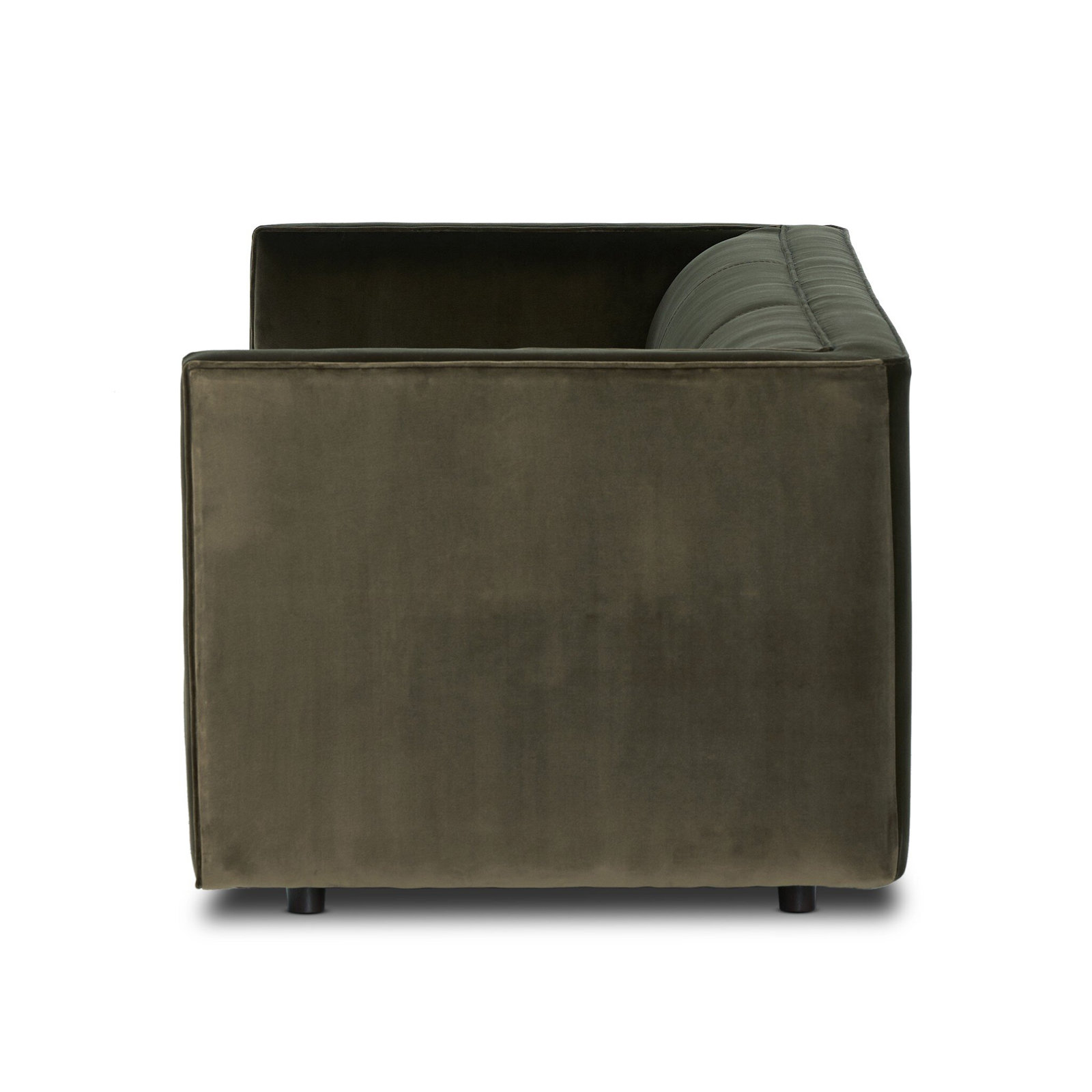 Gigi 94.5'' Upholstered Sofa, Surrey Olive Polypropylene / Olefin