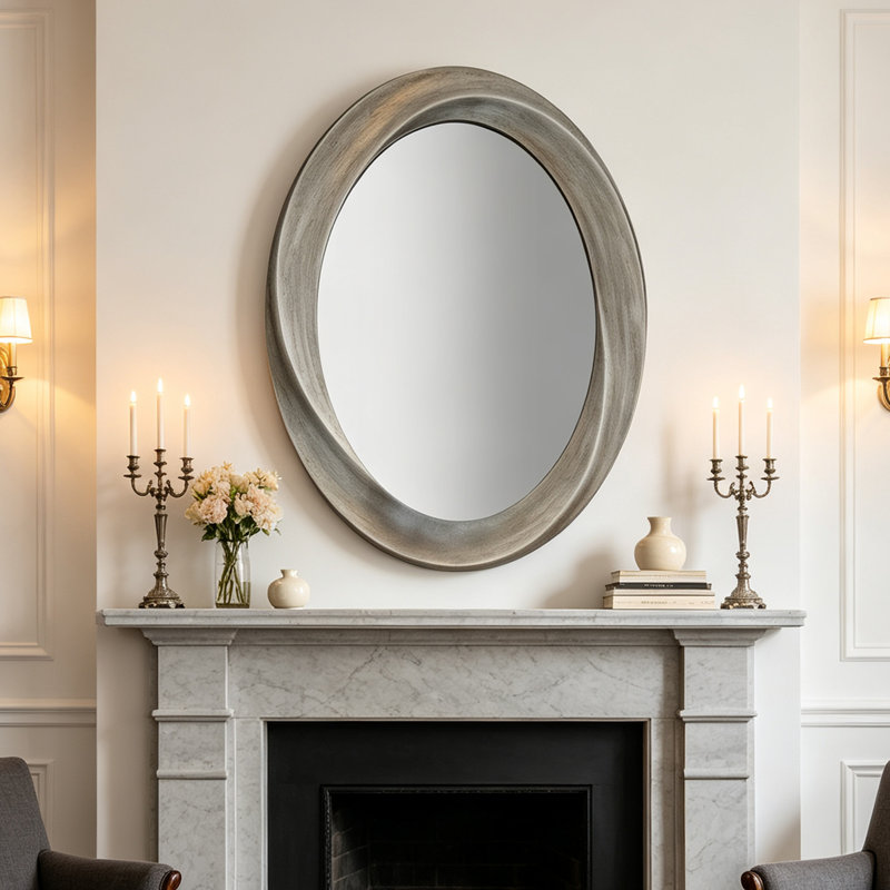 Brynnen Oval Mirror