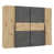 Artisan Oak/Dark Grey