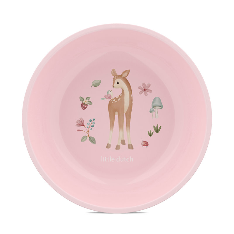 Little Dutch Plastic Children’s Bowl Mio 300ml - Fairy Garden