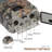 Waterproof Hunting Scouting Trail Camera 1080P Night Vision Faster Trigger Speed