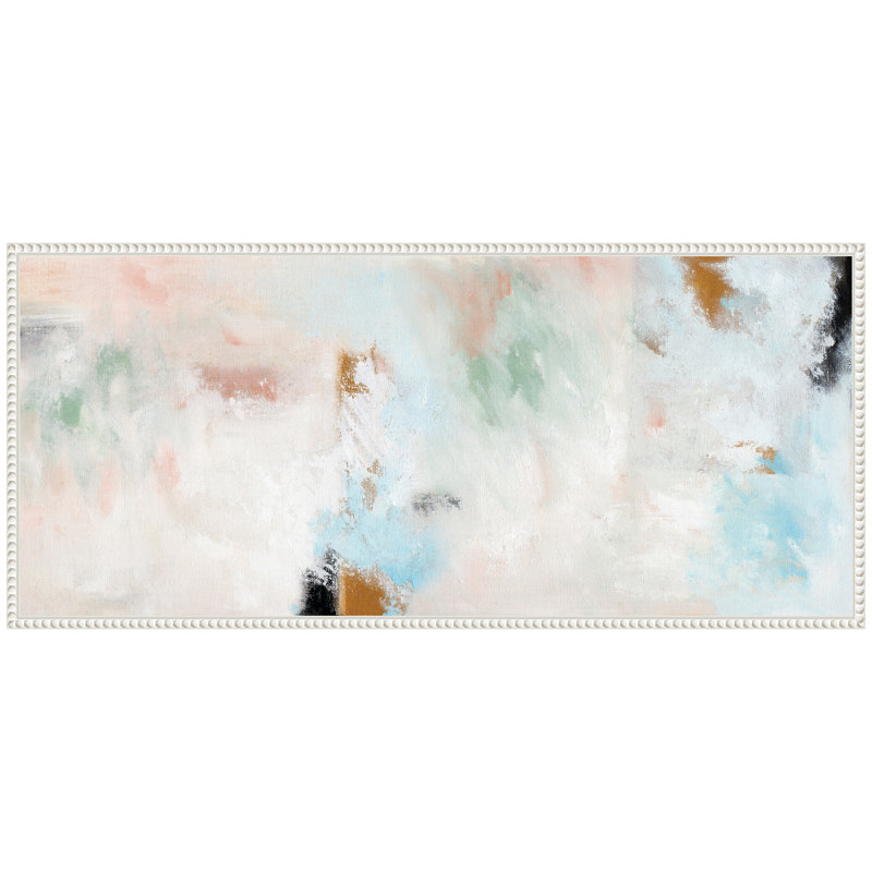 «Foggy Ice Forest» par Nikita Jariwala, reproduction d'art sur toile encadrée
