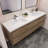 Azden 70.6" Wall-Mounted Double Bathroom Vanity Set-821701339