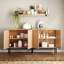 Buffet 32 po x 32 po x 15 po avec rangement
