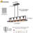 Siella 5 - Light Kitchen Island Pendant-86688856