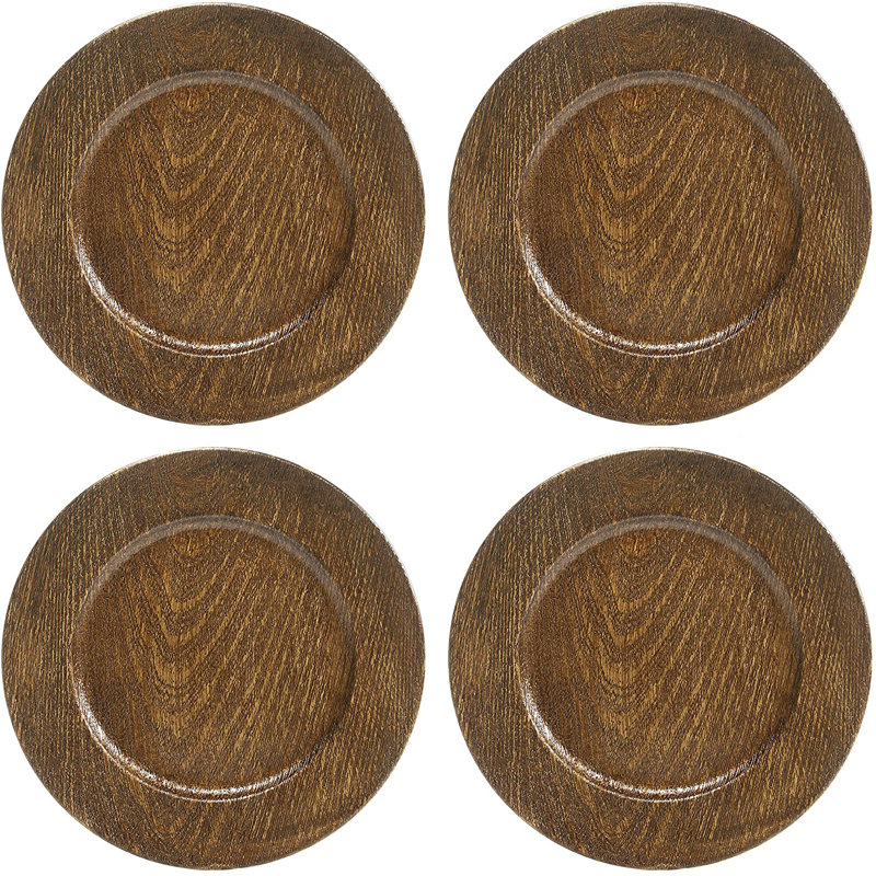Assiette décorative en plastique Burriss