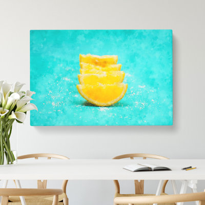 Lemon and Salt - Wrapped Canvas