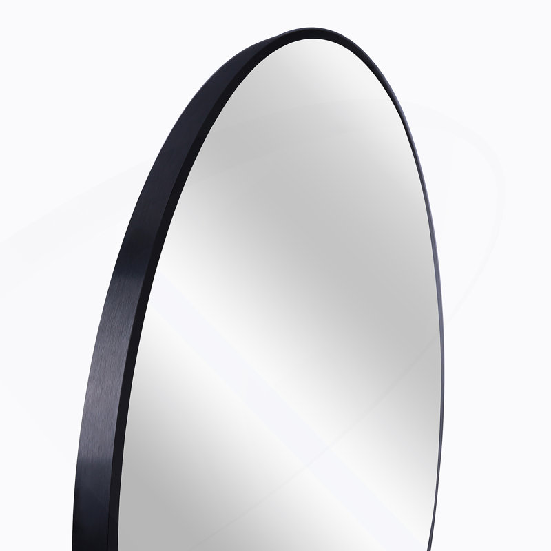 Miroir rond en métal, 36 po x 36 po