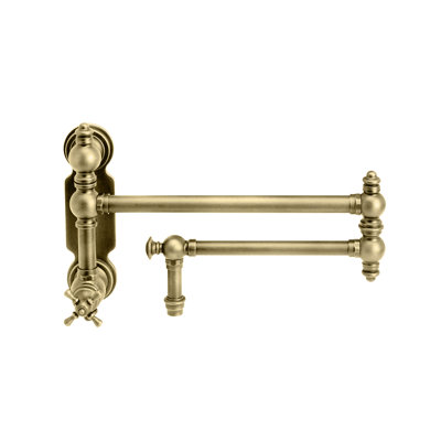 Traditional Wall Mounted Potfiller - Cross Handle