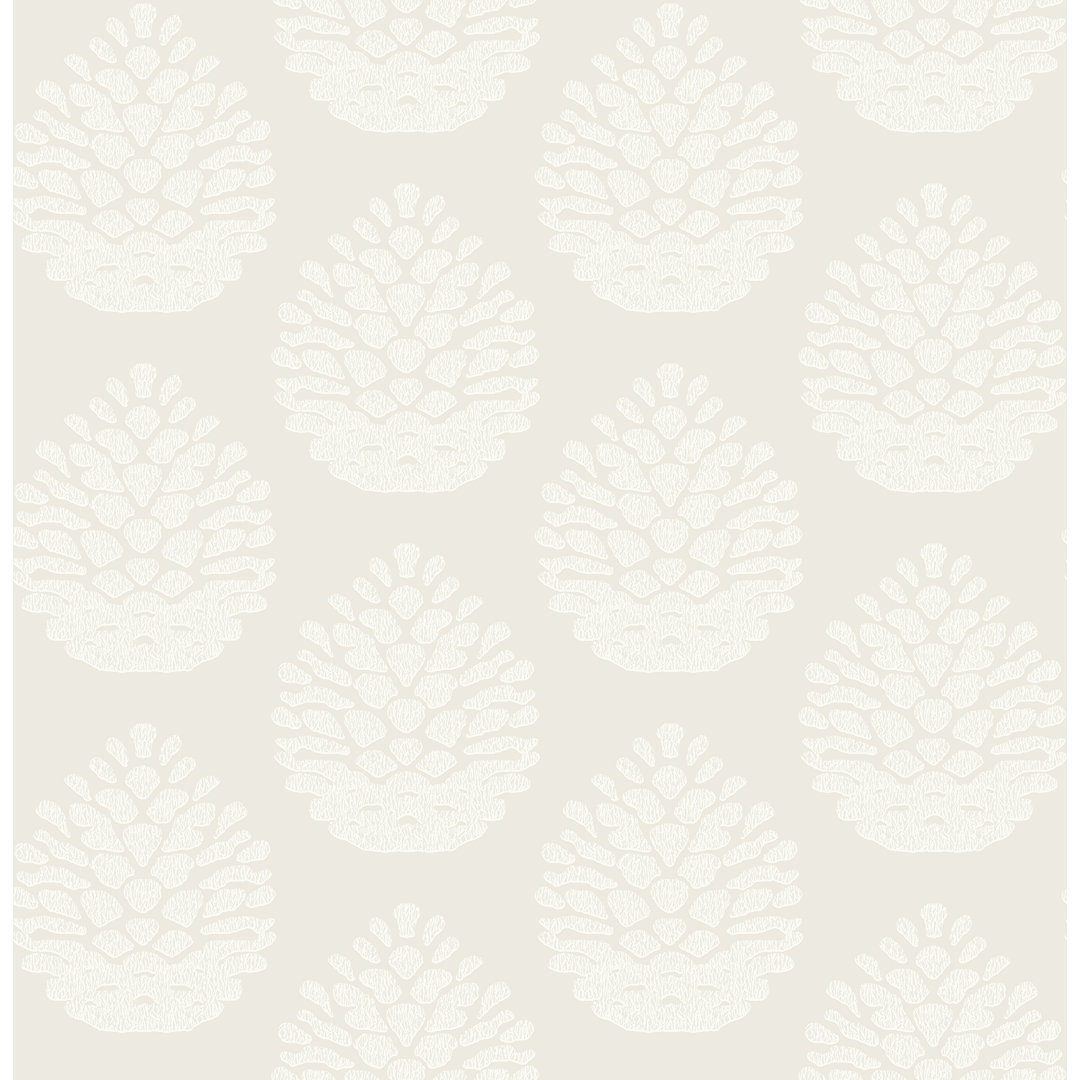 Totem Pinecone 33' L x 20.5" W Wallpaper Roll Brewster Home Fashions 