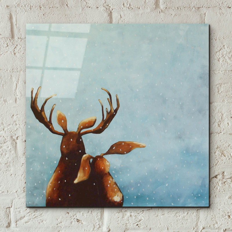 «Friends» par Lucia Stewart, H 12 po x l 12 po