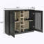 Buffet avec porte-verres et porte-bouteilles-367009568
