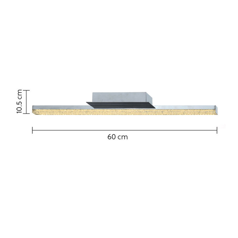 Azurite LED Semi Flush Mount