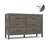 Farmhouse 6 Drawer Dresser for Living Room,Bedroom Dresser with Anti-Tip Device-1943919430