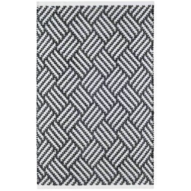 Herringbone Houndstooth Kitchen Mat for Standing