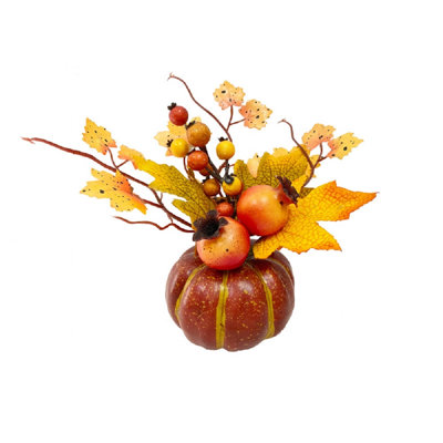 Arrangement de décorations de table Faux plantes Halloween