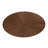 71.4" W Mid-Century Modern Oval Dining Table, Walnut