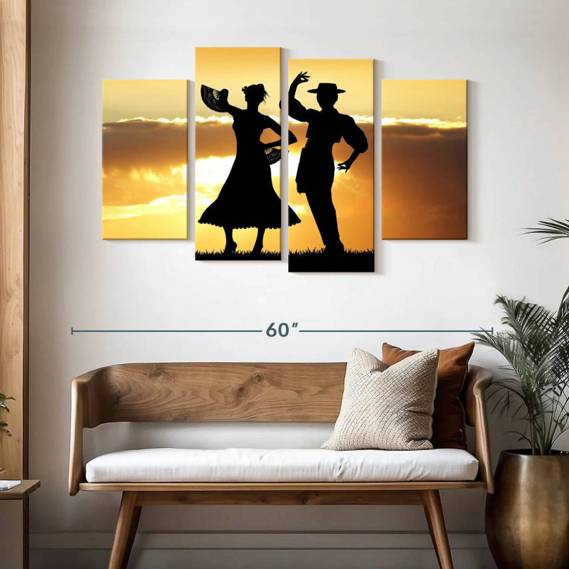 Danseurs de flamenco Enn, H 32 po x l 52 po
