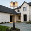 Lampadaire double 80 po H 80 po avec finition noir mat
