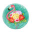 Glass, Metal, Plastic Birdbath