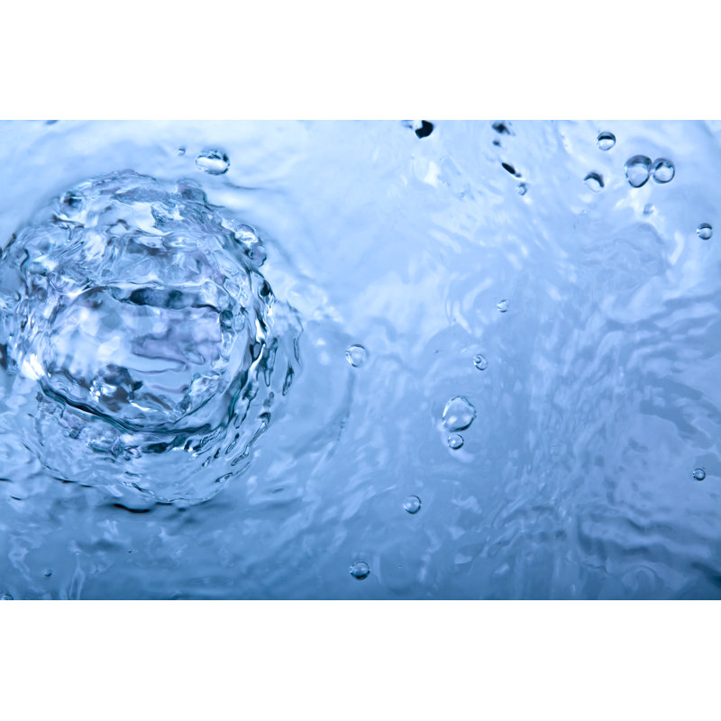 Water Background by Emrah_oztas - Wrapped Canvas Print, 30cm H x 46cm W x 3.8cm D