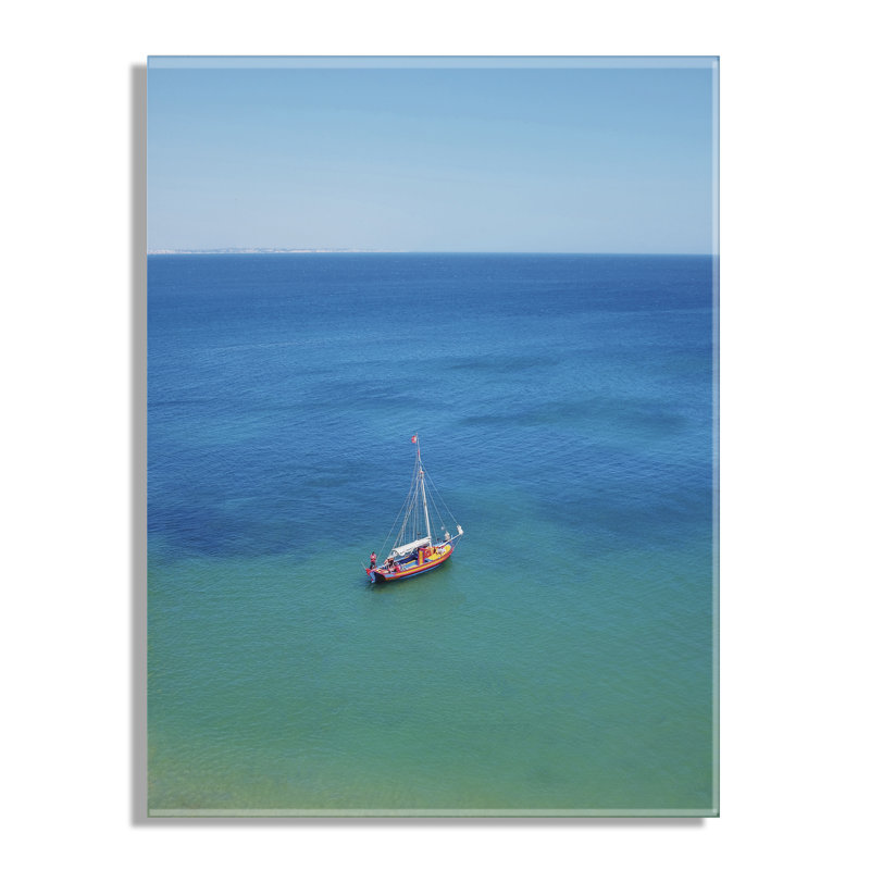 «A Lagos Sail» par Rachel Bolgov, art mural acrylique flottant