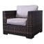 Carmel Rattan Wicker Fully Assembled 6 - Person Seating Group with Cushions