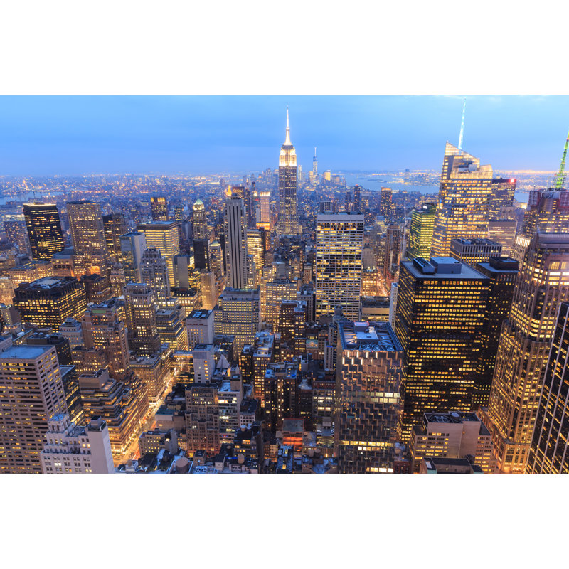 New York City, H 8 po x l 12 po