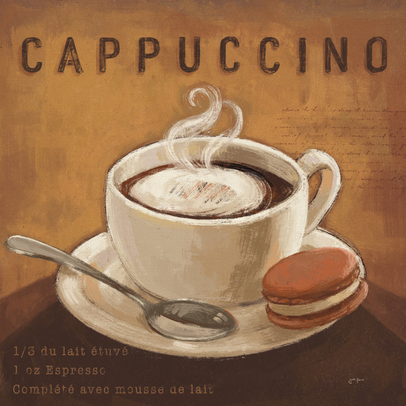 Coffee And Co I by Janelle Penner - Wrapped Canvas Painting, 76cm H x 76cm W